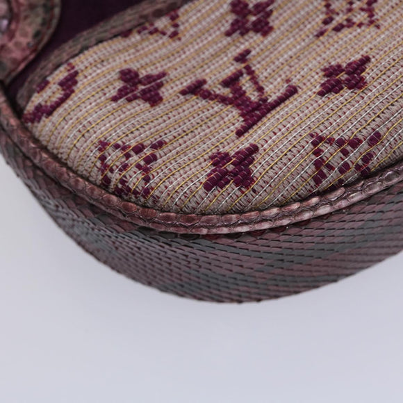 LOUIS VUITTON Monogram Empire Revan Shoulder Bag Viole N91107 LV Auth 45444SV