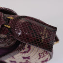 LOUIS VUITTON Monogram Empire Revan Shoulder Bag Viole N91107 LV Auth 45444S-8