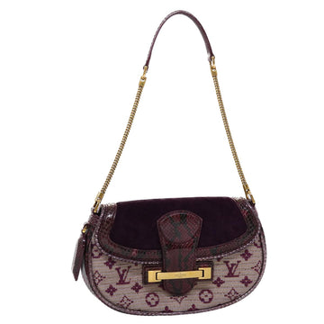 LOUIS VUITTON Monogram Empire Revan Shoulder Bag Viole N91107 LV Auth 45444SV