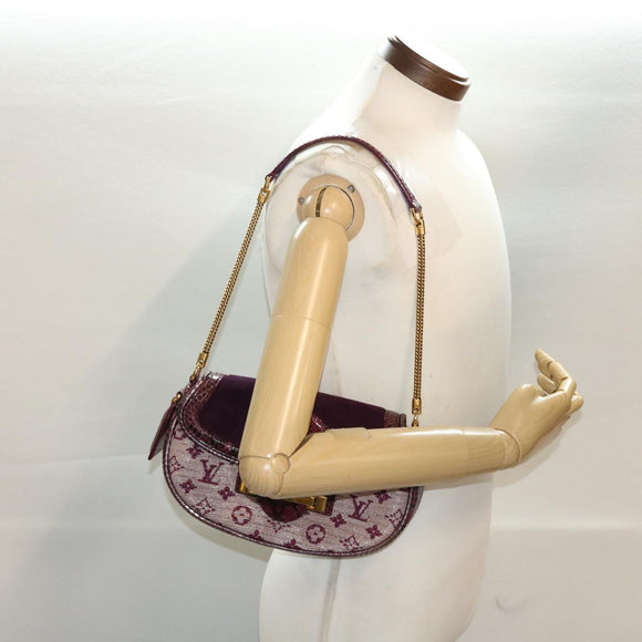 LOUIS VUITTON Monogram Empire Revan Shoulder Bag Viole N91107 LV Auth 45444SV