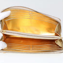 LOUIS VUITTON Zippy Wallet Long Wallet Suhari Gold M95569 LV Auth 45569-10