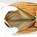 LOUIS VUITTON Zippy Wallet Long Wallet Suhari Gold M95569 LV Auth 45569-11