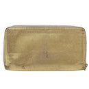 LOUIS VUITTON Zippy Wallet Long Wallet Suhari Gold M95569 LV Auth 45569-2