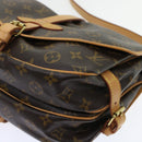LOUIS VUITTON Monogram Saumur 30 Shoulder Bag M42256 LV Auth 45666AV-15