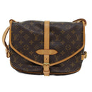 LOUIS VUITTON Monogram Saumur 30 Shoulder Bag M42256 LV Auth 45666AV-13