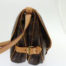 LOUIS VUITTON Monogram Saumur 30 Shoulder Bag M42256 LV Auth 45666AV-3