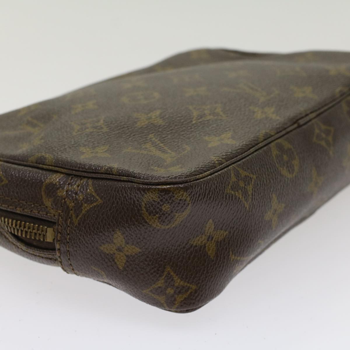 LOUIS VUITTON Monogram Trousse Toilette 23 Clutch Bag M47524 LV Auth 46082