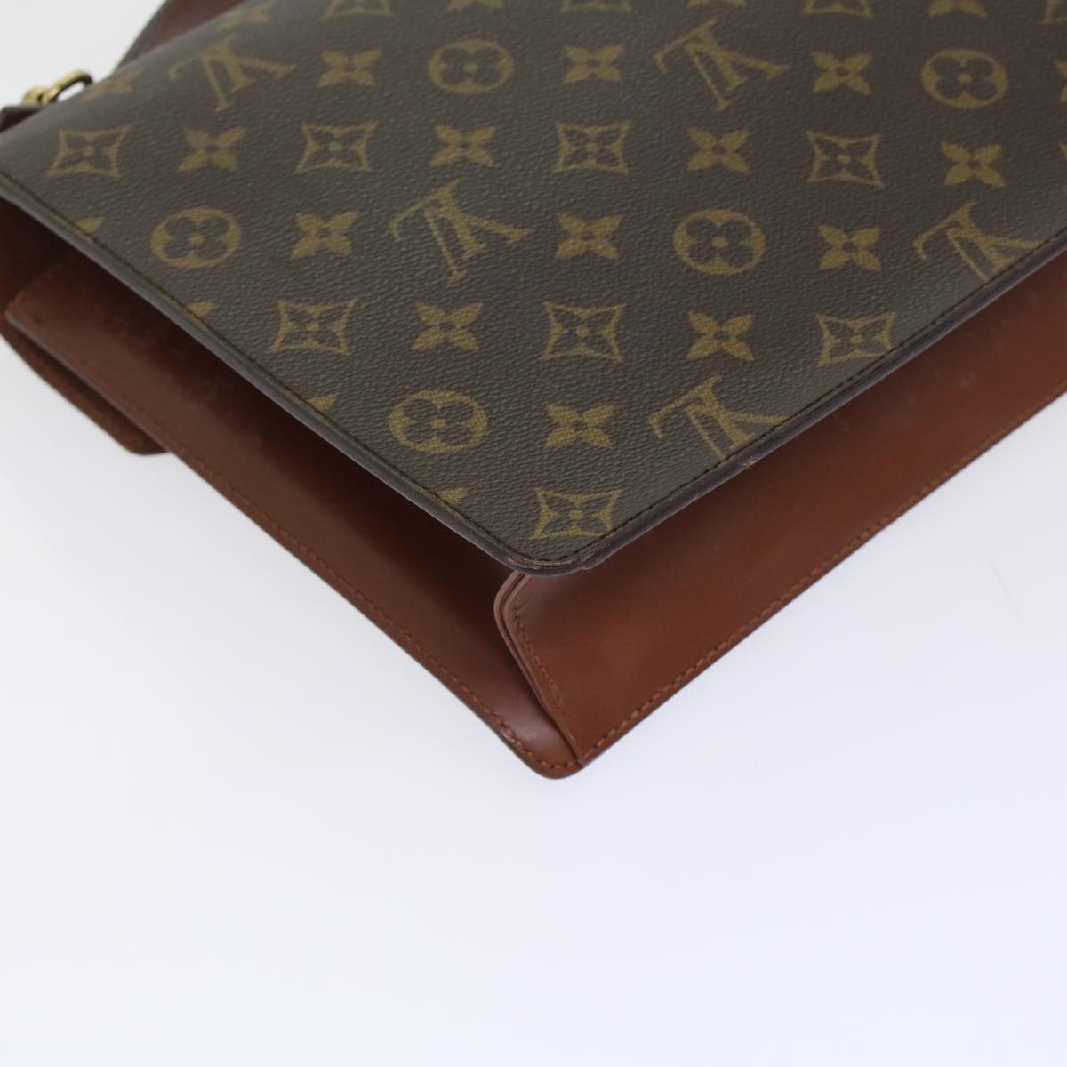 LOUIS VUITTON Monogram Monceau28 Hand Bag 2way M51185 LV Auth 46093