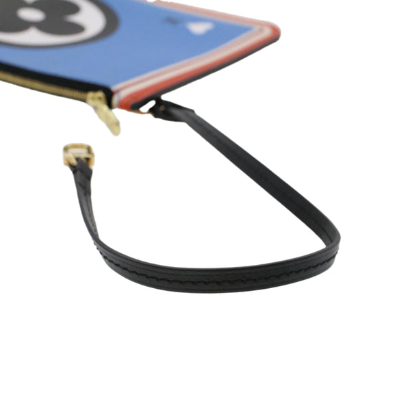 LOUIS VUITTON Monogram Game On Neverfull MM Shoulder Bag M57483 LV Auth 46152S