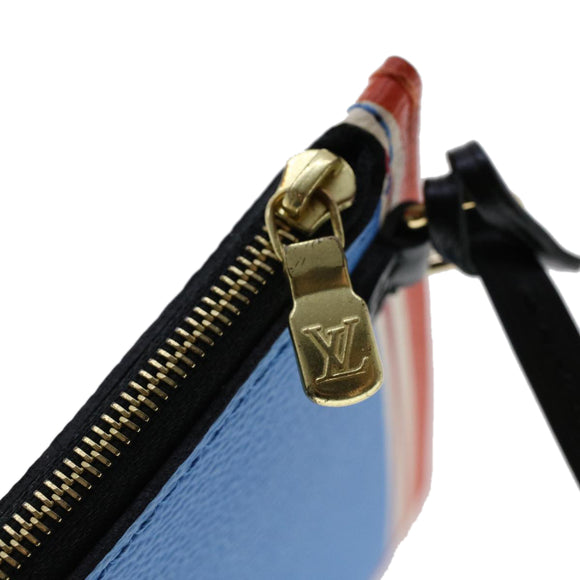 LOUIS VUITTON Monogram Game On Neverfull MM Schultertasche M57483 LV Auth 46152S