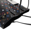 LOUIS VUITTON Monogram Game On Neverfull MM Schultertasche M57483 LV Auth 46152S-6