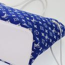 LOUIS VUITTON Monogram Jaguar Neverfull MM Tote Bag Velvet M46220 LV Auth 46153S-10