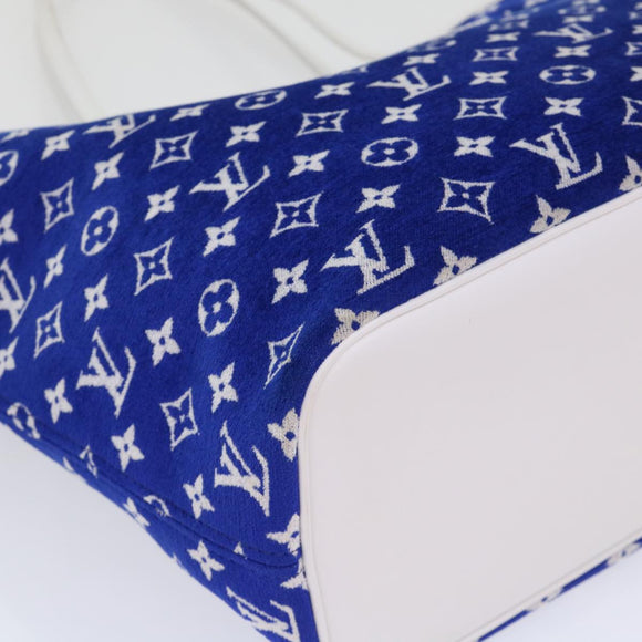 LOUIS VUITTON Monogram Jaguar Neverfull MM Tote Bag Velvet M46220 LV Auth 46153S