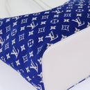 LOUIS VUITTON Monogram Jaguar Neverfull MM Tote Bag Velvet M46220 LV Auth 46153S-17