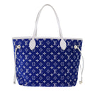 LOUIS VUITTON Monogram Jaguar Neverfull MM Tote Bag Velvet M46220 LV Auth 46153S-2