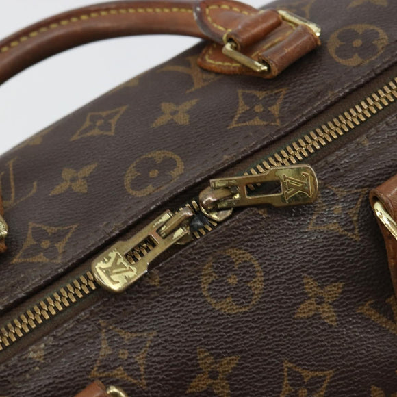 LOUIS VUITTON Monogram Speedy Bandouliere 30 Hand Bag 2way M41112 LV Auth 46219