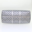 LOUIS VUITTON Eclipse Split Keepall Bandouliere 50 Boston Bag M43817 Auth 46325S-5