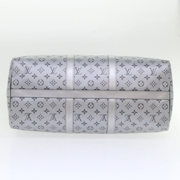 LOUIS VUITTON Eclipse Split Keepall Bandouliere 50 Boston Bag M43817 Auth 46325S