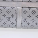 LOUIS VUITTON Eclipse Split Keepall Bandouliere 50 Boston Bag M43817 Auth 46325S-6