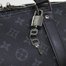 LOUIS VUITTON Eclipse Split Keepall Bandouliere 50 Boston Bag M43817 Auth 46325S-19