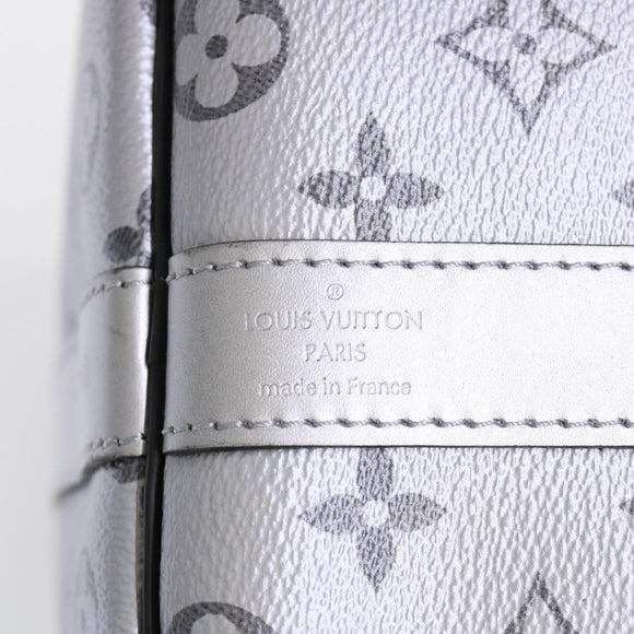 LOUIS VUITTON Eclipse Split Keepall Bandouliere 50 Boston Bag M43817 Auth 46325S