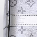 LOUIS VUITTON Eclipse Split Keepall Bandouliere 50 Boston Bag M43817 Auth 46325S-22