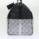 LOUIS VUITTON Eclipse Split Keepall Bandouliere 50 Boston Bag M43817 Auth 46325S-3