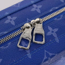 LOUIS VUITTON Monogram Clouds Soft Trunk Shoulder Bag Blue M45430 LV Auth 46350S-8