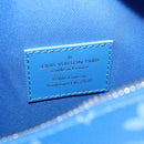 LOUIS VUITTON Monogram Clouds Soft Trunk Shoulder Bag Blue M45430 LV Auth 46350S-9