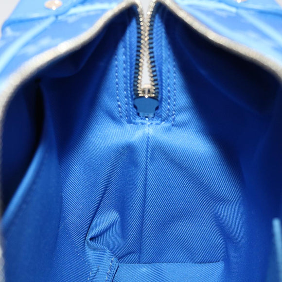 LOUIS VUITTON Monogram Clouds Soft Trunk Shoulder Bag Blue M45430 LV Auth 46350S