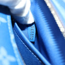 LOUIS VUITTON Monogram Clouds Soft Trunk Shoulder Bag Blue M45430 LV Auth 46350S-11