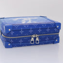 LOUIS VUITTON Monogram Clouds Soft Trunk Shoulder Bag Blue M45430 LV Auth 46350S-5