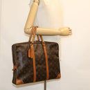 LOUIS VUITTON Monogram Porte Documents Voyage Business Bag M53361 LV Auth 46374-27