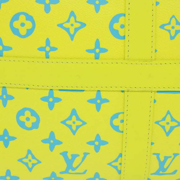 LOUIS VUITTON Monogram Neon Color Keepall Bandouliere 50 Bag M21869 Auth 46404S