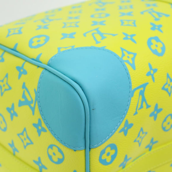 LOUIS VUITTON Monogram Neon Color Keepall Bandouliere 50 Bag M21869 Auth 46404S