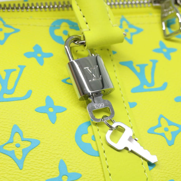 LOUIS VUITTON Monogram Neon Color Keepall Bandouliere 50 Bag M21869 Auth 46404S