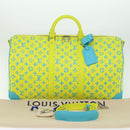 LOUIS VUITTON Monogram Neon Color Keepall Bandouliere 50 Bag M21869 Auth 46404S-12