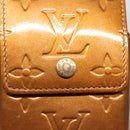 LOUIS VUITTON Monogram Vernis Cigarette Case Bronze M91156 LV Auth 46537-18