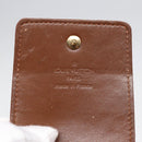 LOUIS VUITTON Monogram Vernis Cigarette Case Bronze M91156 LV Auth 46537-10