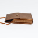 LOUIS VUITTON Monogram Vernis Cigarette Case Bronze M91156 LV Auth 46537-3