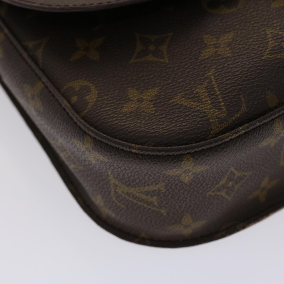 LOUIS VUITTON Monogram Saint Cloud GM Shoulder Bag M51242 LV Auth 46573