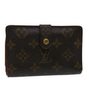 LOUIS VUITTON Monogram Porte Monnaie Billets Viennois Wallet M61663 Auth 46801-1