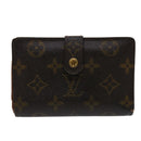 LOUIS VUITTON Monogram Porte Monnaie Billets Viennois Wallet M61663 Auth 46801-13