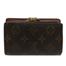 LOUIS VUITTON Monogram Porte Monnaie Billets Viennois Wallet M61663 Auth 46801-2