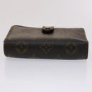 LOUIS VUITTON Monogram Porte Monnaie Billets Viennois Wallet M61663 Auth 46801-6