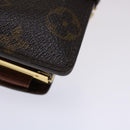 LOUIS VUITTON Monogram Porte Monnaie Billets Viennois Wallet M61663 Auth 46801-14