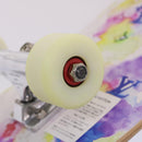 LOUIS VUITTON Monogram Water Color Skateboard Wood 22SS White GI0622 Auth 46805SM-16