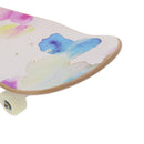 LOUIS VUITTON Monogram Water Color Skateboard Wood 22SS White GI0622 Auth 46805SM-3
