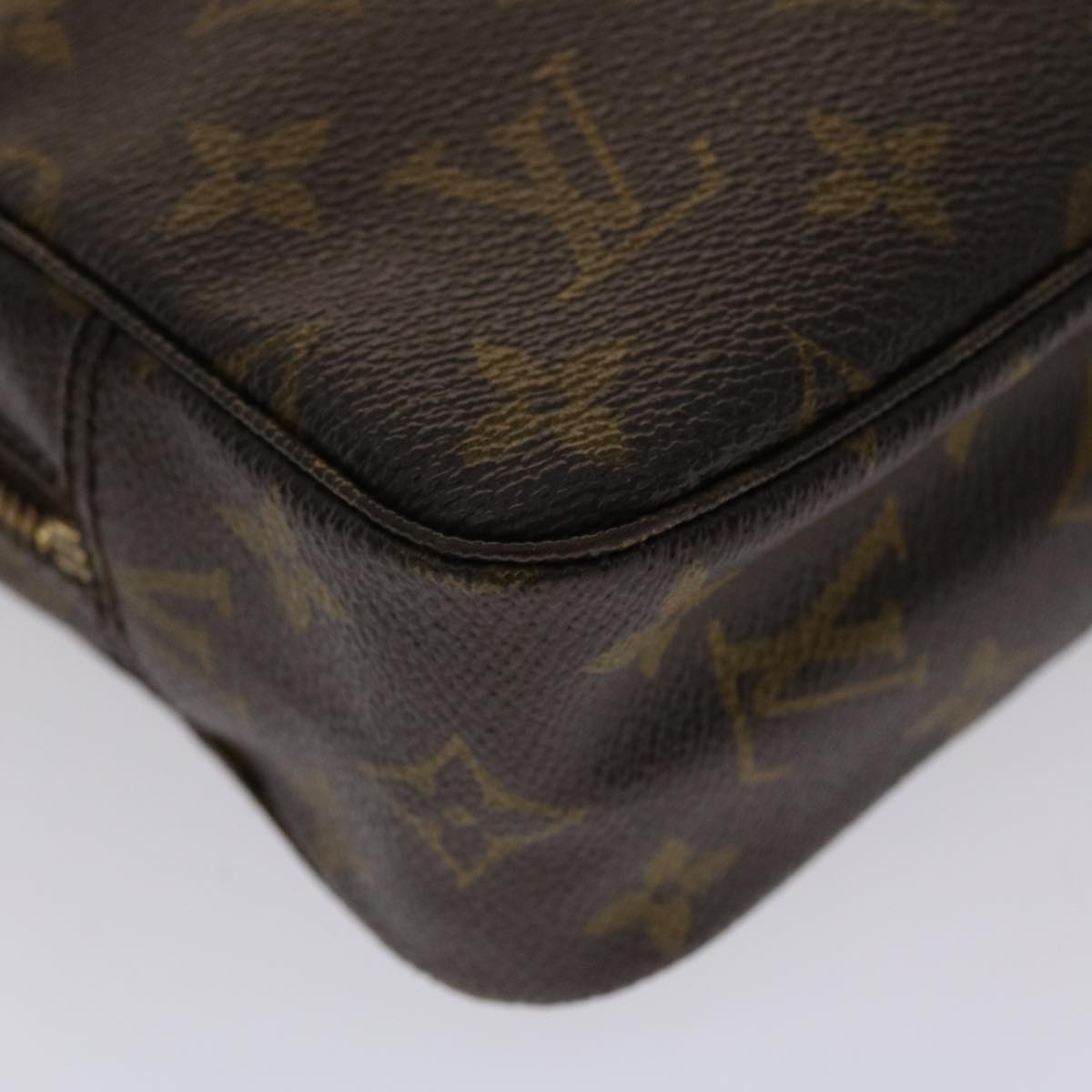 LOUIS VUITTON Monogram Trousse Toilette 23 Clutch Bag M47524 LV Auth 46855