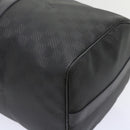 LOUIS VUITTON Damier Carbon Keepall Bandouliere 45 Bag Black N41324 Auth 46967SV-19